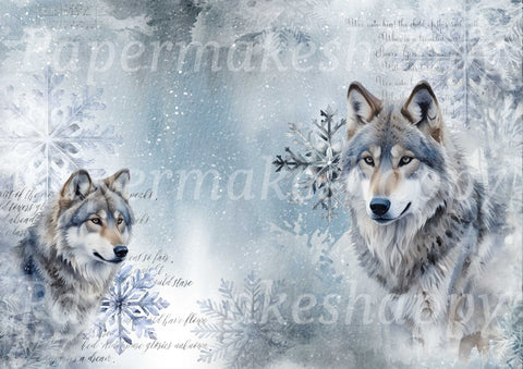 Winter Animals // Papermakeshappy // 18 Seiten, 9 Blatt Designpapier // doppelseitig bedruckt