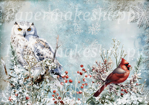 Winter Animals // Papermakeshappy // 18 Seiten, 9 Blatt Designpapier // doppelseitig bedruckt