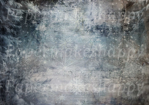 "Grungy Winter Backgrounds" // Papermakeshappy // 12 Blatt Designpapier // einseitig bedruckt