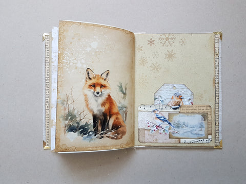 Journal A 5 "Autumn &amp; Pumpkins" // handmade by Melly 