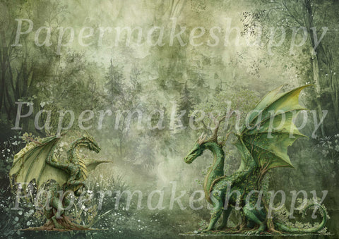 "Enchanted Forest" // Papermakeshappy // 24 Seiten Designpapier // doppelseitig bedruckt