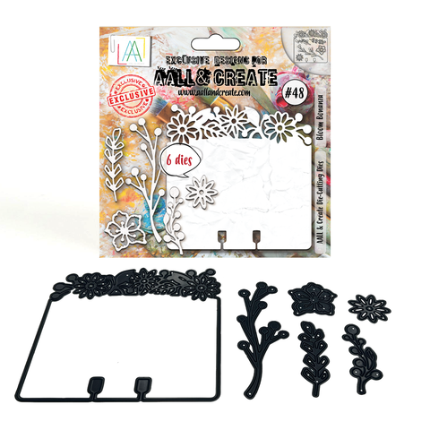 AALL &amp; Create // Memory Dex Card Cutting Dies // Bloon Bonanza // 9 pieces