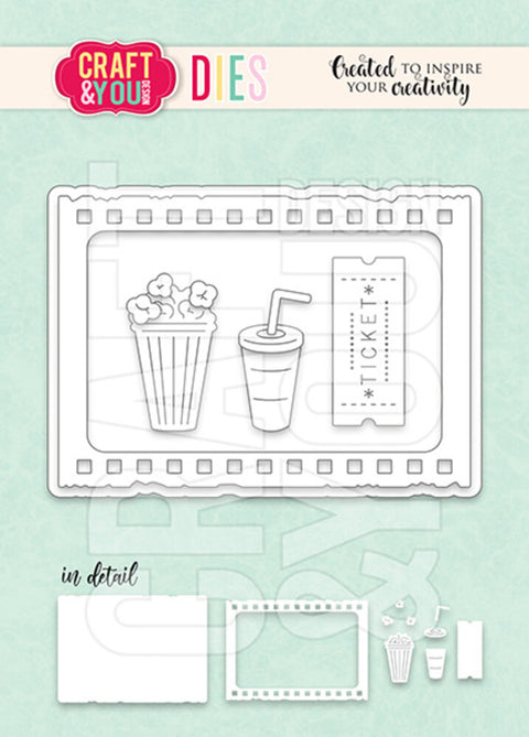 Craft &amp; You cutting template "ATC Cinema"