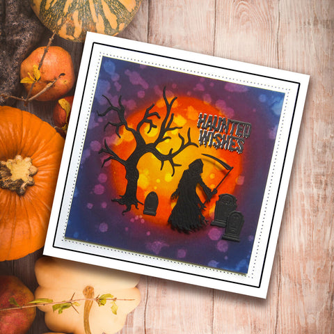 Cutting template "Halloween Grim Reaper" // Creative Expressions // Sue Wilson