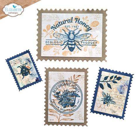 Elizabeth Craft Designs Stanzen "Postage Stamps"