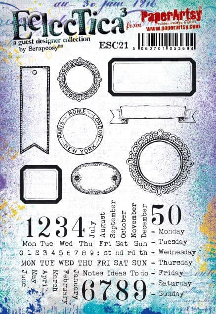 PaperArtsy // Hot Pick No. 1506 // Rubber Stamp // A 5 Size