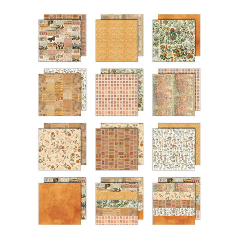 Tim Holtz Palette Collection 12 x 12 Inch "orange"