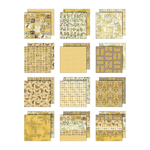 Tim Holtz Palette Collection 12 x 12 Inch "gelb"