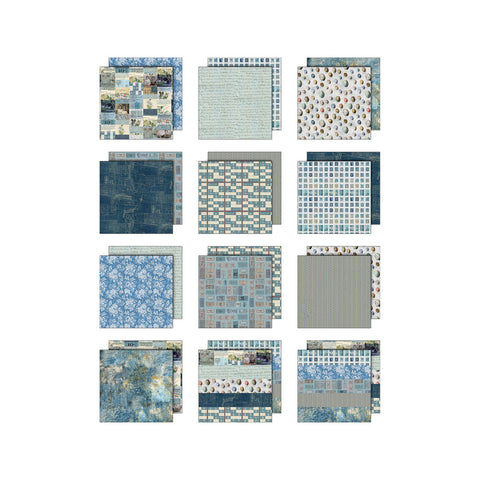 Tim Holtz Palette Collection 8 x 8 Inch "Blue"