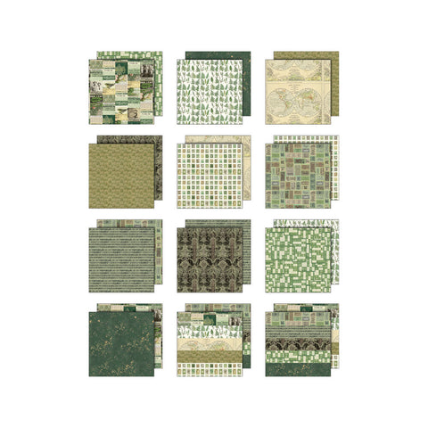 Tim Holtz Palette Collection 8 x 8 Inch "grün"