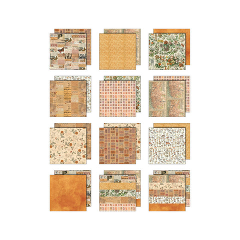 Tim Holtz Palette Collection 8 x 8 Inch "orange"