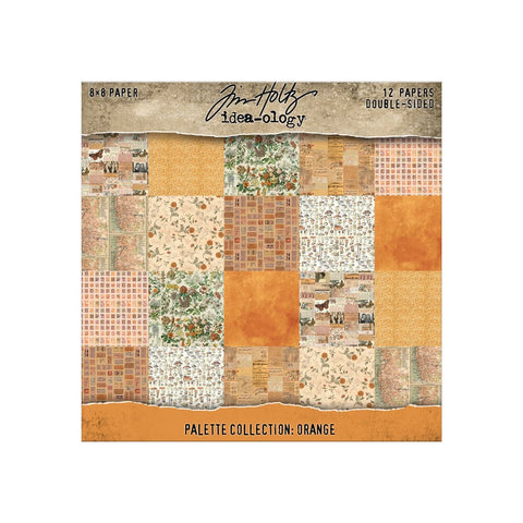 Tim Holtz Palette Collection 8 x 8 Inch "orange"