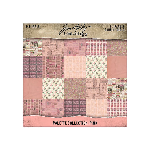 Tim Holtz Palette Collection 8 x 8 Inch "pink"