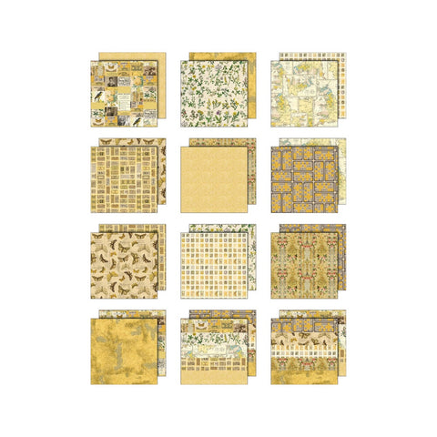 Tim Holtz Palette Collection 8 x 8 Inch "gelb"