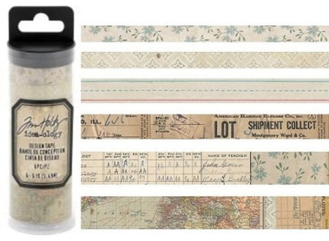 Tim Holtz - Idea-ology // Masking Tape // Elementary // 6 Rollen