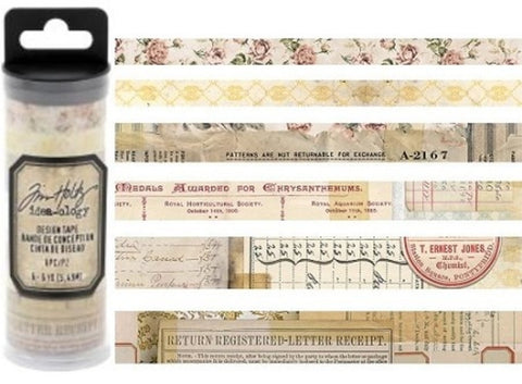 Tim Holtz - Idea-ology // Masking Tape // Remnants // 6 Rollen