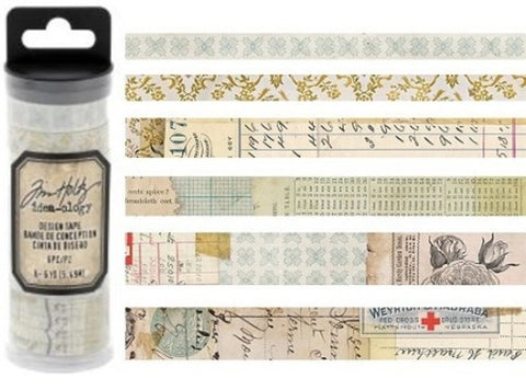 Tim Holtz - Idea-ology // Masking Tape // Salvaged // 6 rolls