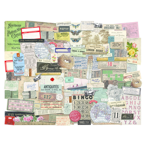 Tim Holtz Ephemera Pack Memoir