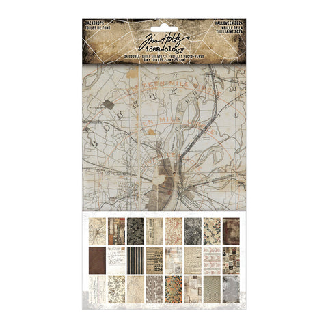 Tim Holtz // Halloween Backdrops 2024