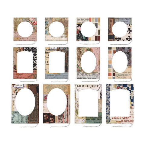 Tim Holtz // Layer Frames // "Montage" 12 pieces