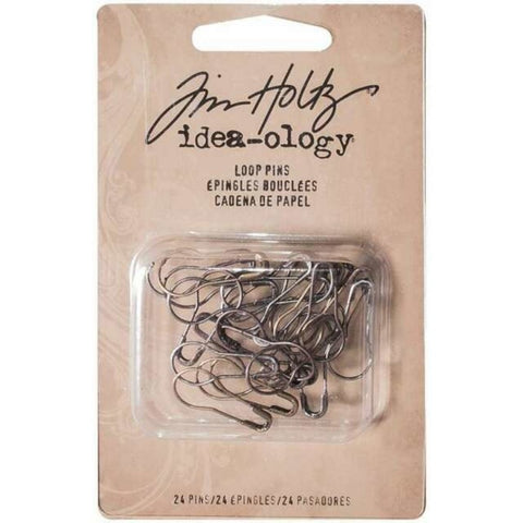 Loop Pins // 24 pieces // Idea-ology // Tim Holtz