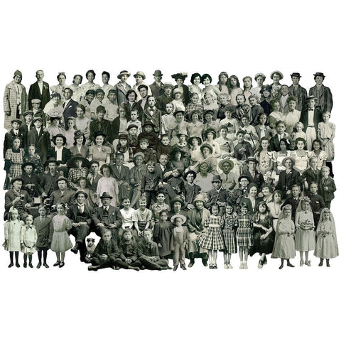 Tim Holtz - Idea-ology // Paper Dolls "Groups" // 50 Stück