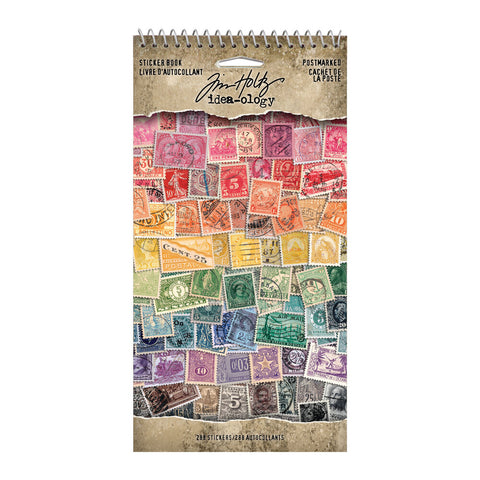 Tim Holtz - Idea-ology // Sticker Book "Postmarked"