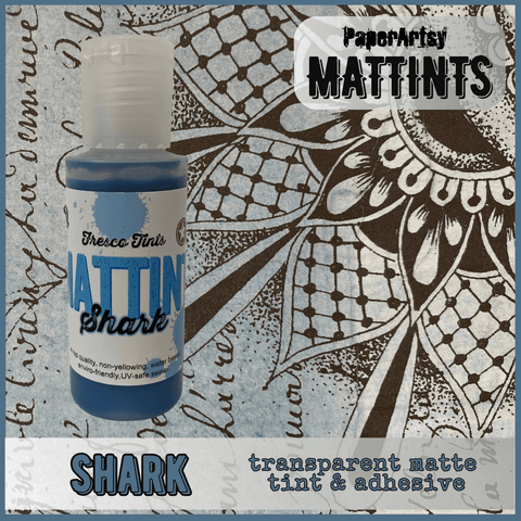 PaperArtsy Mattint "Shark" // Getönte Farbe mit mattem Effekt // 50 ml