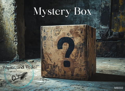 Papier & Feder "Mystery Box" - fertig gepackt OHNE Journal