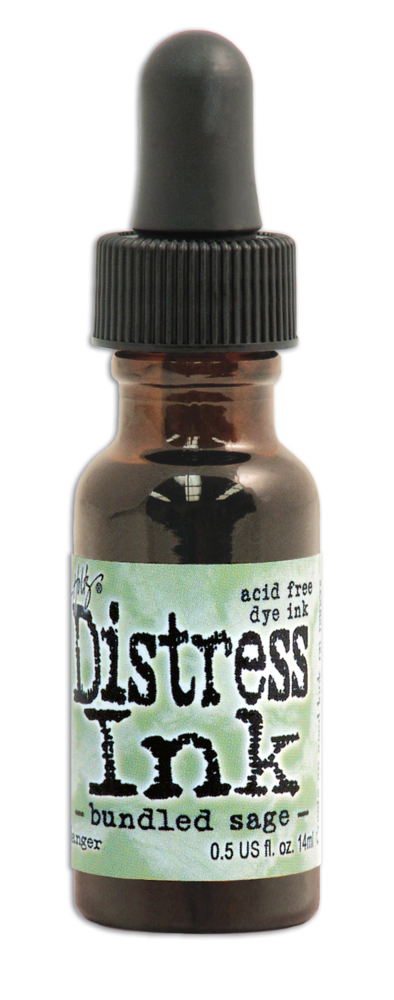 Ranger Distress Ink Re-Inker // 14 ml // bundled sage