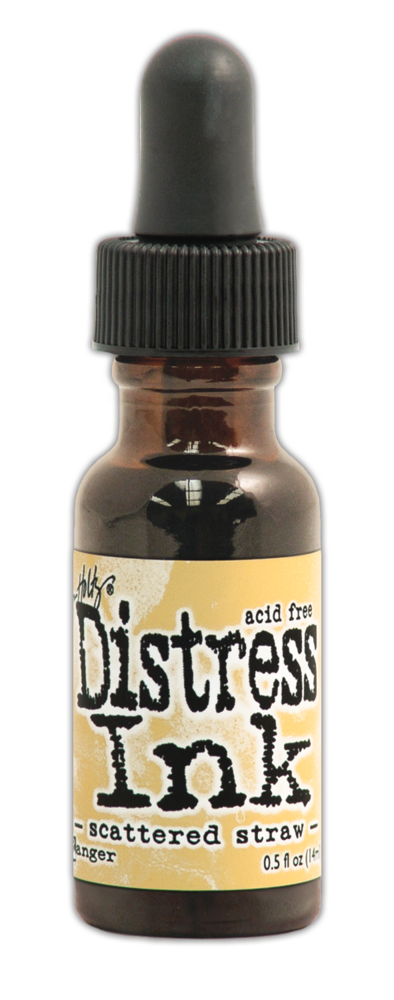 Ranger Distress Ink Re-Inker // 14 ml // "scattered straw"