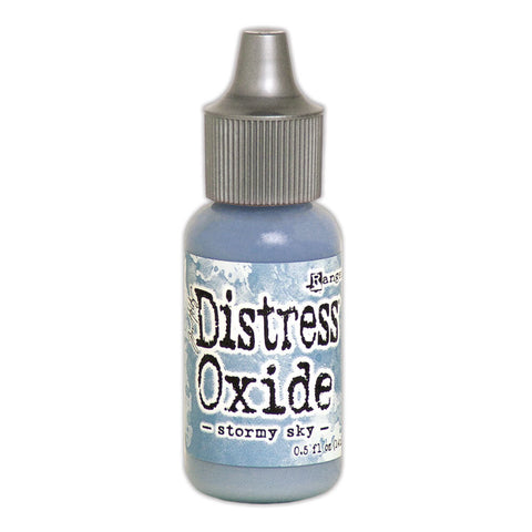 Ranger Distress Oxide Re-Inker // 14 ml // "stormy sky"