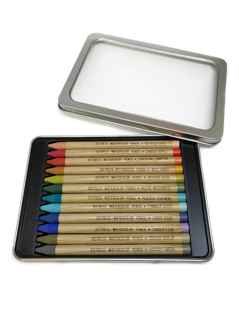 Tim Holtz Distress Watercolor Pencils Kit 3 // 12 Stück