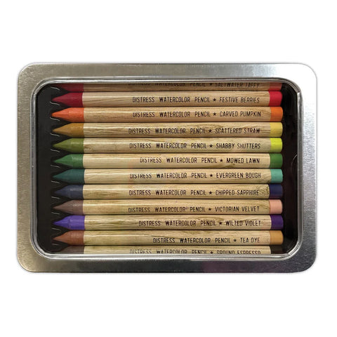 Tim Holtz Distress Watercolor Pencils Kit 4 // 12 Stück