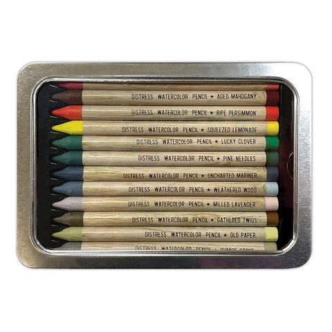 Tim Holtz Distress Watercolor Pencils Kit 5 // 12 Stück