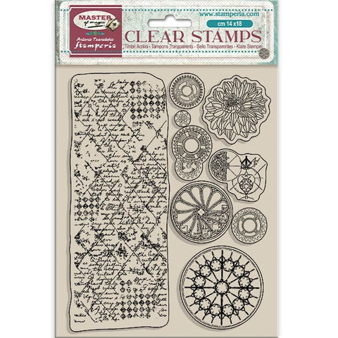 Stamperia "Master of Magic" Clearstamps // "Border and Circles"