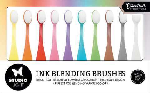 Studio Light Ink Blending Brushes Soft // 2 cm // 10 pieces