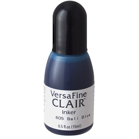 Versafine Clair Re-Inker (Nachfüller) // 15 ml // Bali Blue