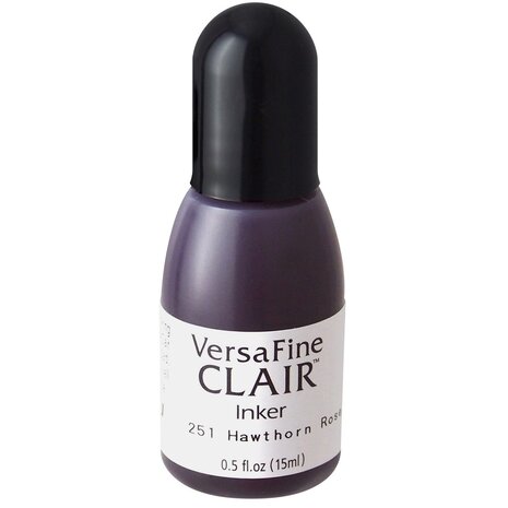 Versafine Clair Re-Inker (refill) // 15 ml // Hawthorne Rose